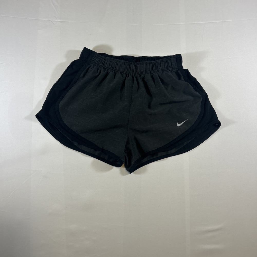 Nike Running Shorts Womens Small Gray 3‎ Inseam Dri-Fit Lined Athletic Gym